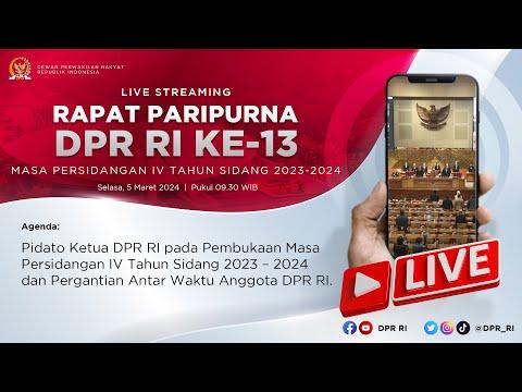 LIVE Rapat Paripurna DPR Diwarnai Interupsi Hak Angket