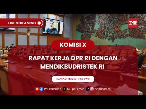 BAHAS UKT, KOMISI X DPR RI RAPAT KERJA DENGAN MENDIKBUDRISTEK RI
