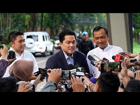 Presiden Prabowo Terima Pemain Timnas Indonesia