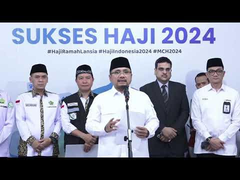LIVE: Sukses Haji 2024