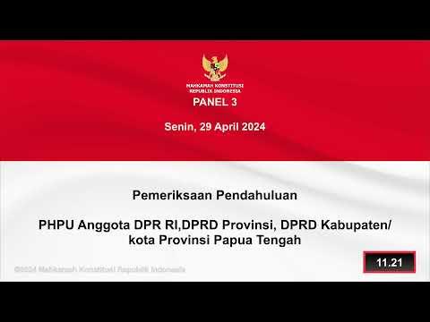 MK Mulai Gelar Sidang Sengketa Pileg 2024
