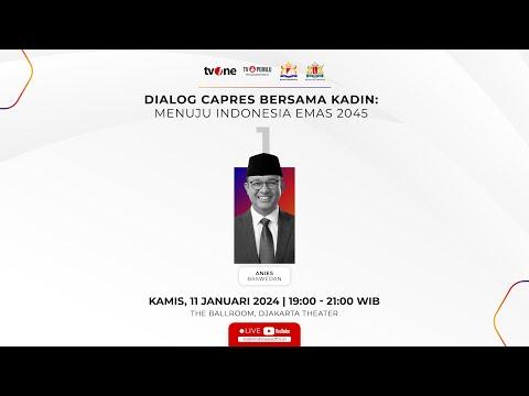 Dialog Calon Presiden Anies Baswedan dengan KADIN