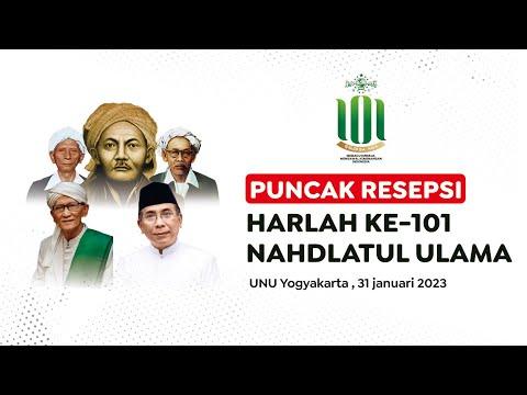 LIVE Resepsi Harlah ke-101 Nahdlatul Ulama di UNU Yogyakarta