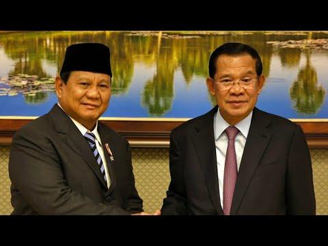 Presiden Terpilih Prabowo Subianto Bertemu Senat Kamboja