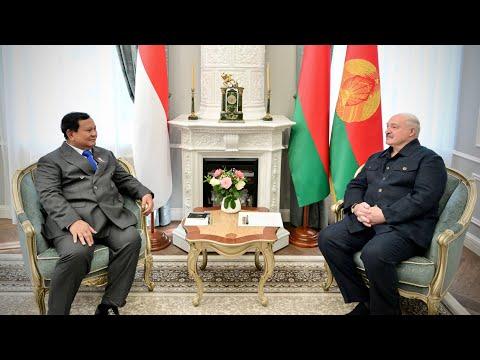 Pertemuan Presiden Prabowo dengan Presiden Belarus Aleksandr Lukashenko, Minsk
