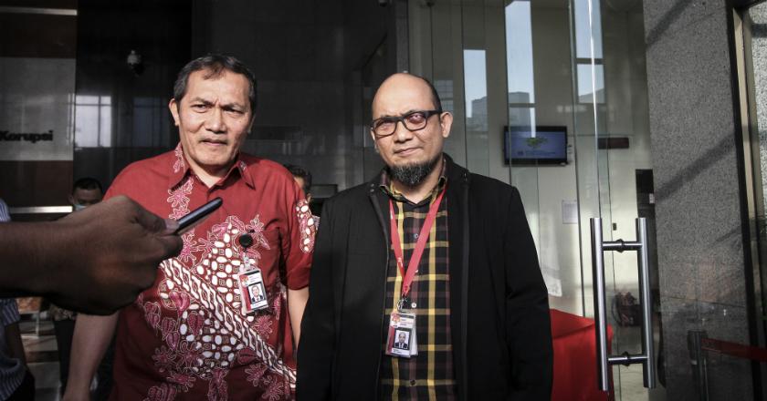 Jumat, Novel Kembali Bertugas di KPK