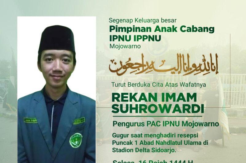 Usai Hadiri Harlah 1 Abad NU di Sidoarjo, Seorang Nahdliyin Asal Jombang Meninggal