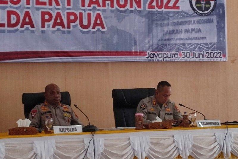 Kapolda: Tercatat 44 Kasus Gangguan KKB Selama 1 Semester di Papua