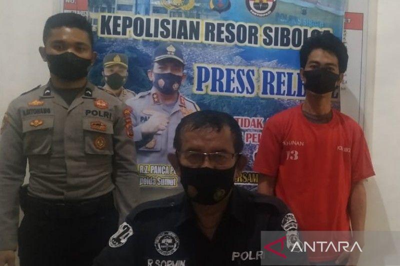 Pria Bawa Ganja dengan Betor di Sibolga Ditangkap Polisi