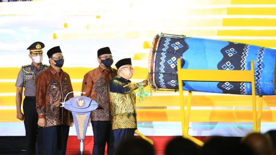 Buka MTQ Nasional XXIX, Wapres: Qur'an Harus Jadi Inspirasi Solusi Persoalan Bangsa