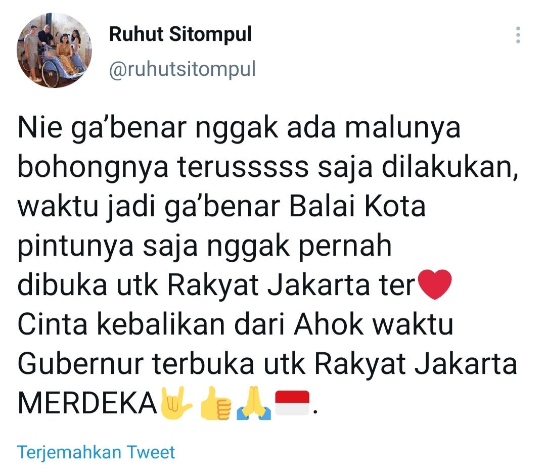 Kocak! Ruhut Sitompul Jadi Bulan-bulanan Warganet Akibat Salah Maki Orang