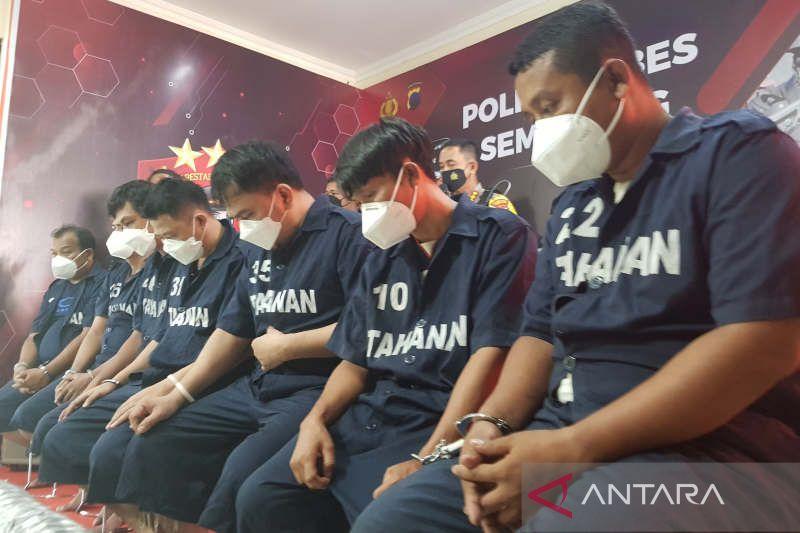 Polisi Tangkap Pencuri Ratusan Gulung Kain Impor Modus di Semarang, Kerugian hingg Rp1,1 Miliar