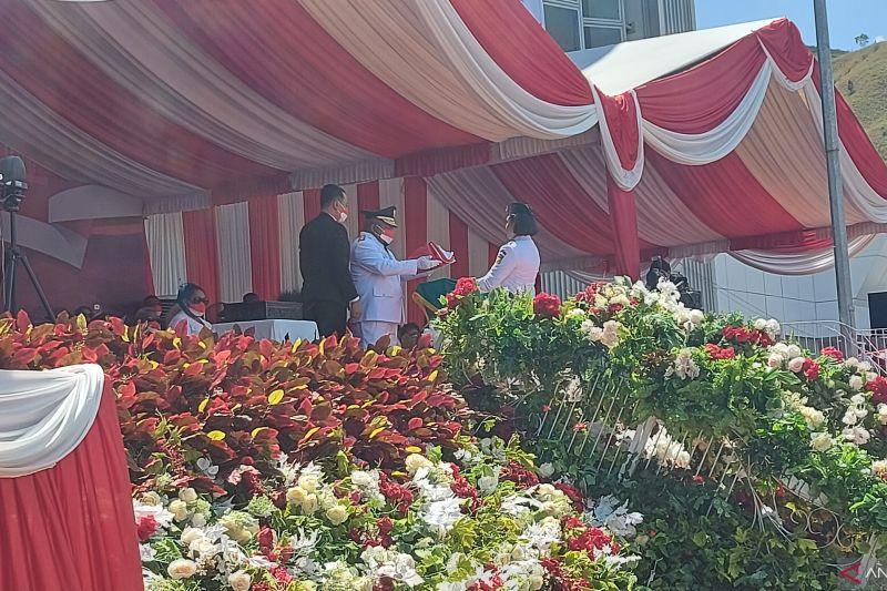 Lukas Enembe dalam HUT ke-77 RI Tegaskan Papua Harus lebih Maju