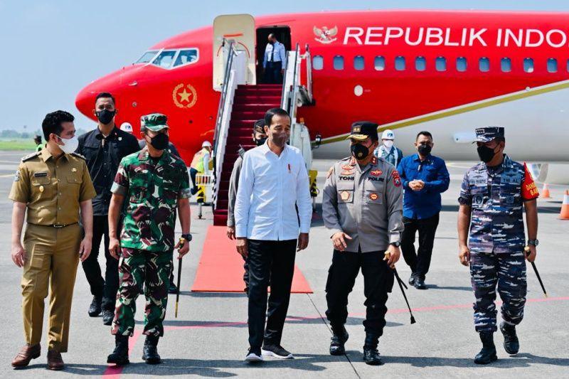 Presiden Bertolak ke Mojokerto Tinjau Pabrik Bioetanol dan Kebun Tebu