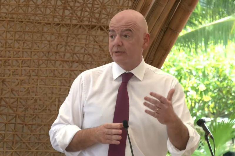 Hadiri KTT G20, Presiden FIFA Singgung Konflik Rusia-Ukraina Jelang Piala Dunia 2022