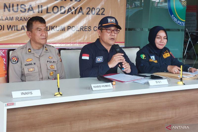 Tim DVI Polri Berhasil Identifikasi Dua Jenazah Korban Gempa Cianjur