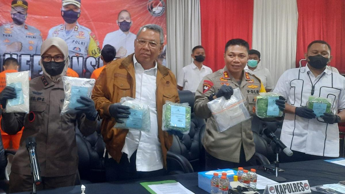 Apresiasi Pemkot ke Polres Tangsel Mampu Cegah Peredaran Narkoba Senilai Setengah Triliyun Rupiah!