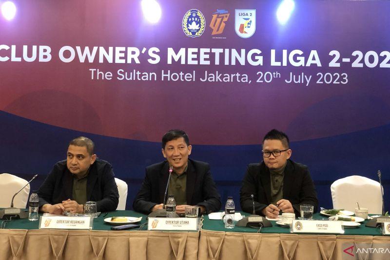 LIB Larang Liga 2 Dihadiri Suporter Tamu