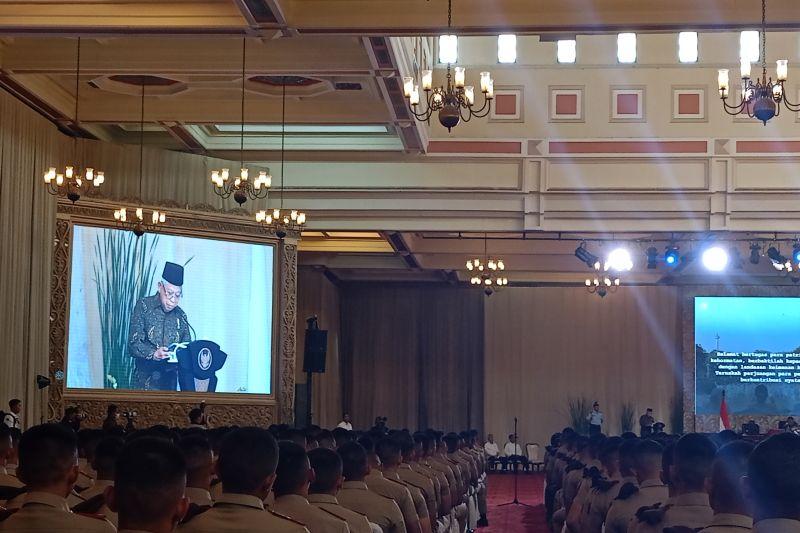 Wapres Minta Calon Perwira Remaja Terus Asah Kompetensi