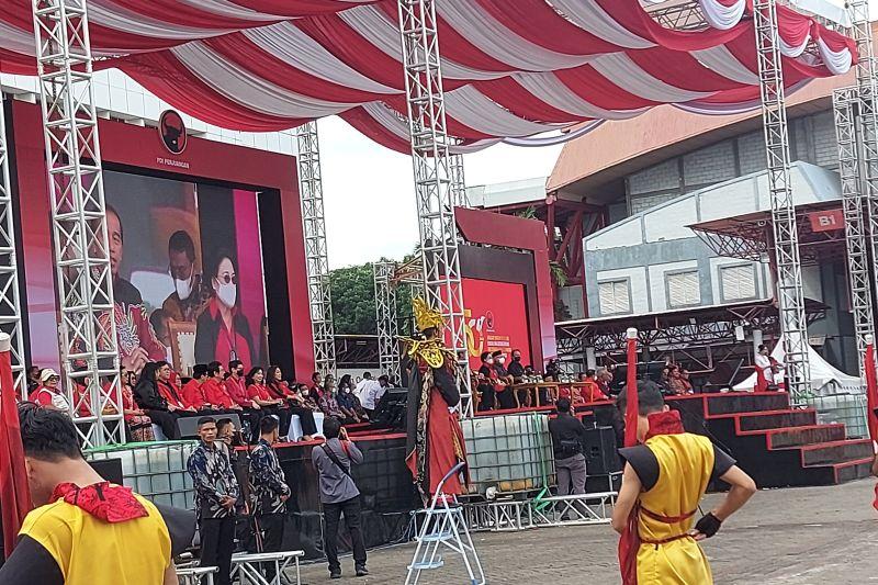 Presiden Joko Widodo dan Wapres Buka Acara HUT ke-50 PDI Perjuangan