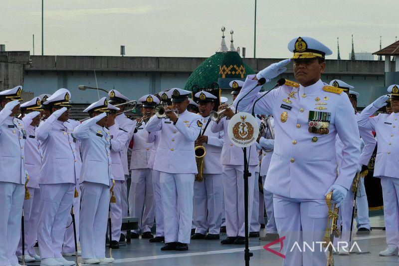 Peringati Hari Dharma Samudera Kasal Muhammad Ali Pimpin Upacara Tabur Bunga di Mabes Kolinlamil