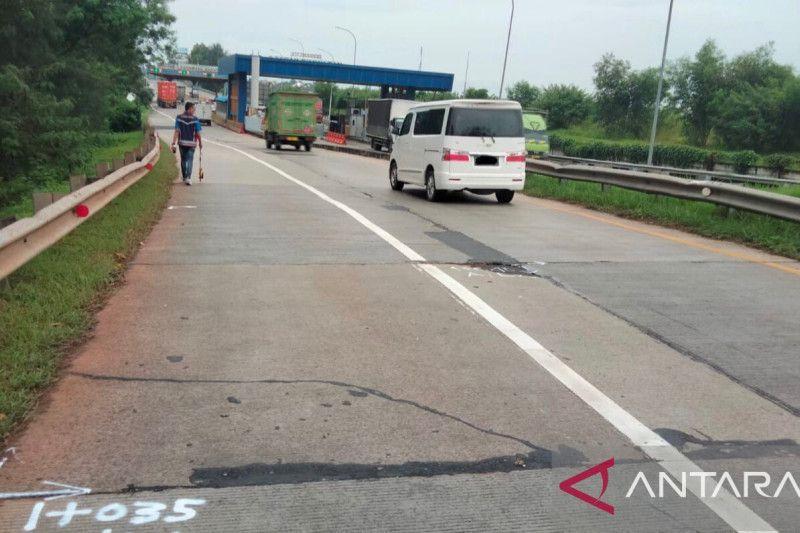 Hati-hati, Jasa Marga Perbaiki Jalan di 3 Titik Tol Jakarta-Cikampek