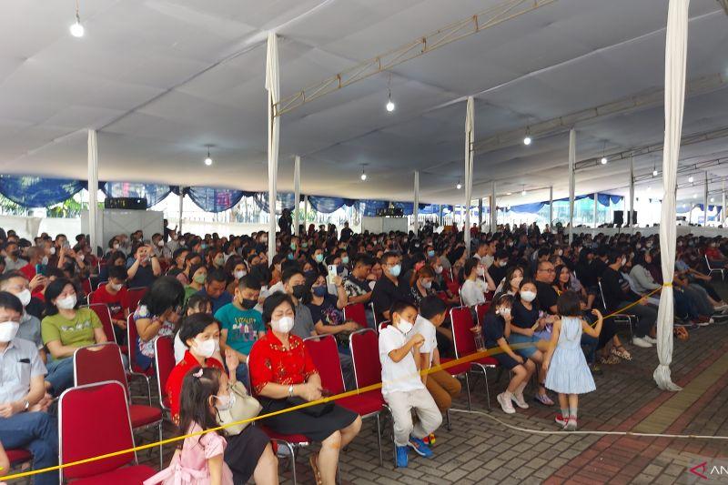 Gereja Katedral belum Bosan Terapkan Prokes Covid-19