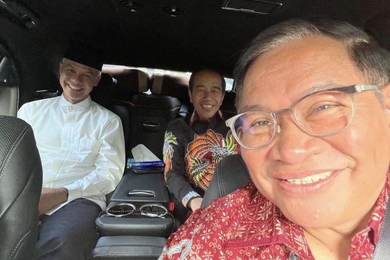 Jokowi-Ganjar Semobil, Seskab Pramono Anung: Pulang Kampung