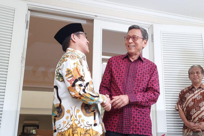 Cak Imin Kunjungi Kediaman Wapres ke-11 Boediono di Menteng Jakpus