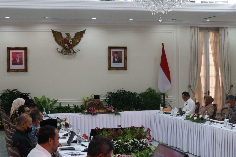 Wapres Evaluasi Langkah Jajaran soal Penghapusan Kemiskinan Ekstrem