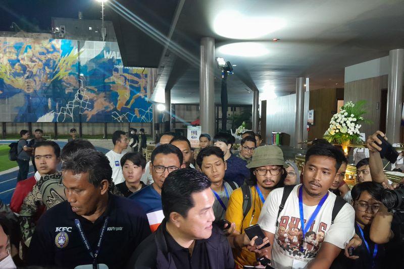Erick: Jika Mau Timnas Masuk Piala Dunia 2038 Pembinaan Dimulai Sekarang