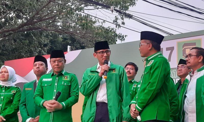 Usai Resmi Dilantik Sandiaga Emban Tugas Berat di PPP!