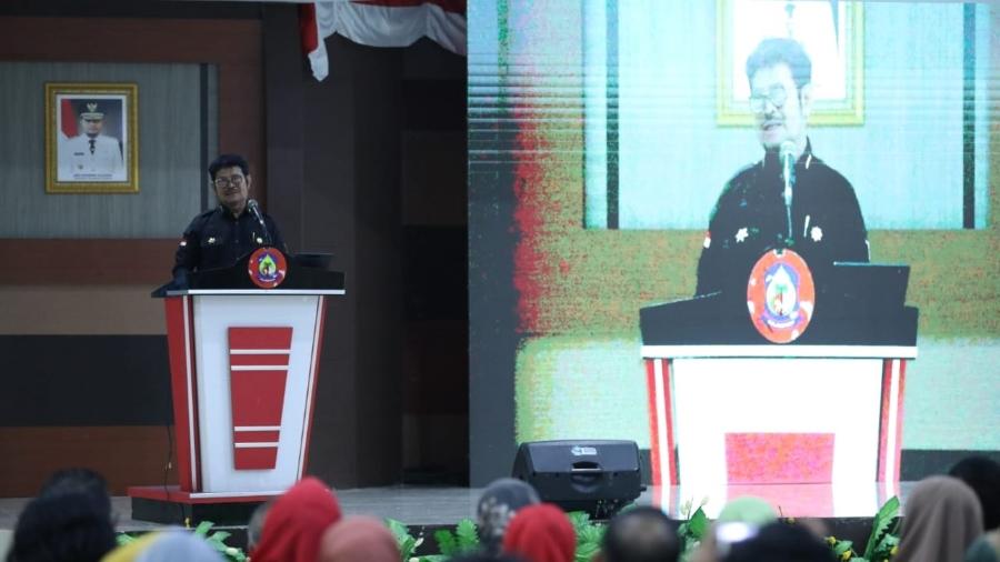Mentan SYL Buka Program Sekolah Lapang Petani Muda di Jeneponto