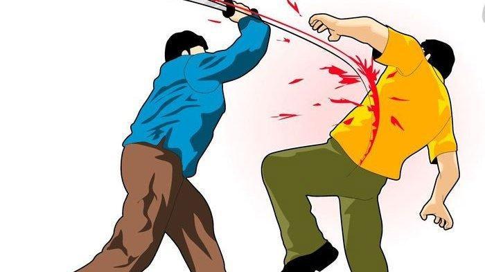 PDKT Mantan Istri Orang, Pria Nyaris Tewas Dibacok Pakai Pedang