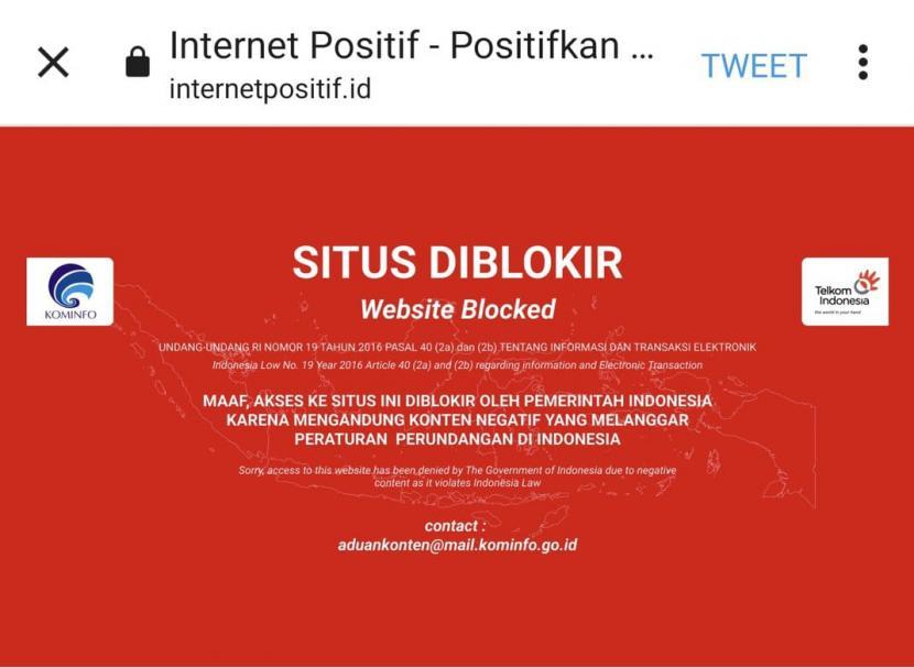 Kemenkominfo Blokir Situs Resmi Twitter X.com, Warganet Heran