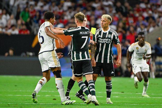 Lisandro Martinez Ribut dengan Jude Bellingham di Laga Pramusim