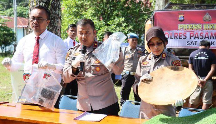 3 Penambang Emas Ilegal di Pasaman Barat Ditangkap!