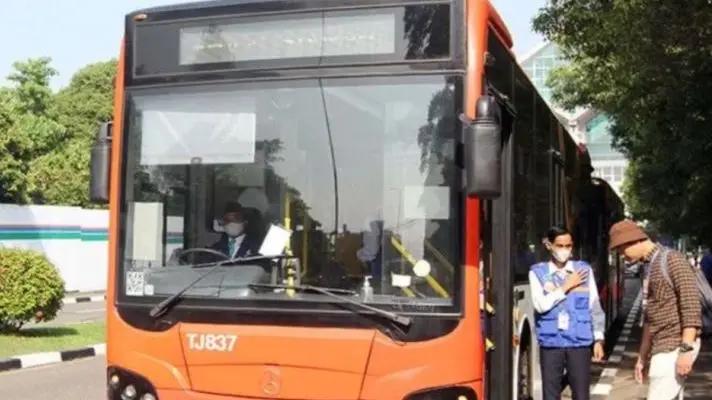 Dishub DKI: Bus TransJakarta Kalideres-Bandara Soetta Mungkin Bakal Ada Bagasi