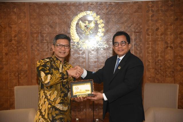 Sekjen DPR dan Duta Besar RI untuk Vietnam Bahas Kedatangan Ketua Majelis Nasional Vietnam