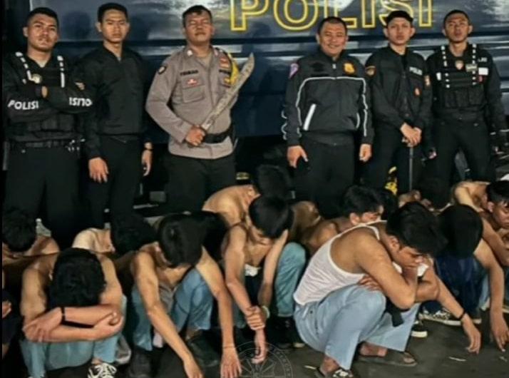Polisi Amankan 31 Pelajar Hendak Tawuran di Cilebut Bogor
