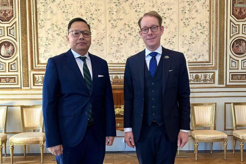 Dubes RI Sampaikan Protes Pembakaran Al-Qur'an saat Temui Menlu Swedia