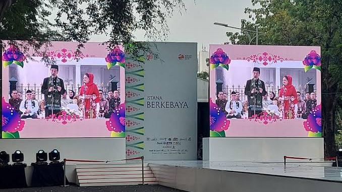 Istana Kepresidenan Gelar 'Istana Berkebaya' Sambut HUT ke-78 RI