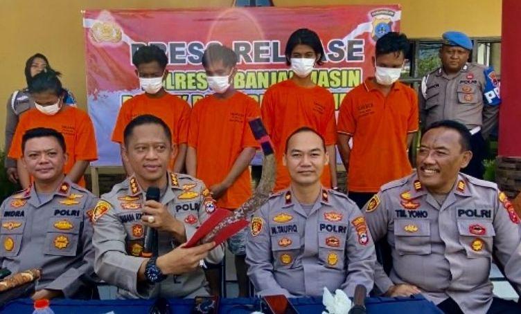 Komplotan Pembunuhan Berencana di Banjarmasin Ditangkap Polisi