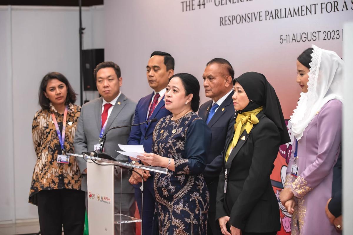 Dorong Kerja Nyata ASEAN di Penutupan AIPA, Puan: Suara Rakyat Suara Parlemen