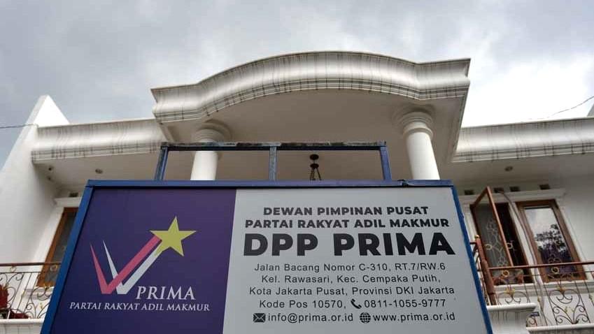 Mimpi DPP PRIMA di Pemilu 2024 Kandas di Tengah Jalan
