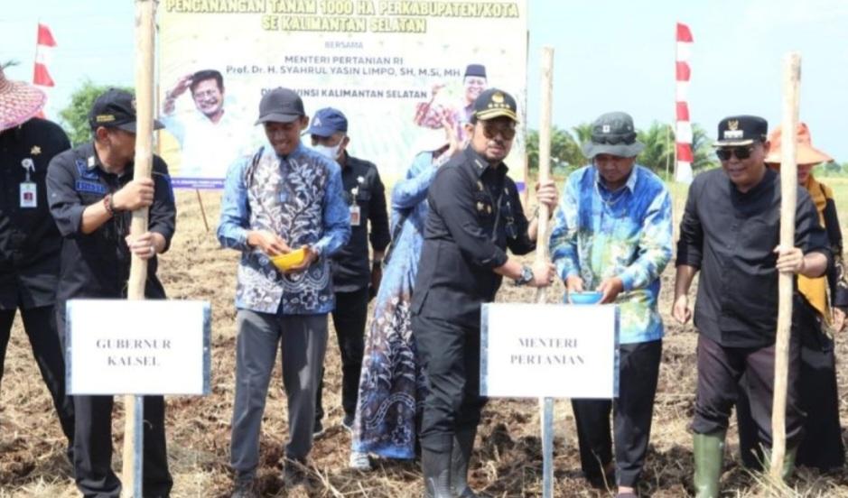 Promosikan Pupuk Biosaka, Mentan SYL Canangkan Tanam Padi 1000 Hektare per Kabupaten/Kota