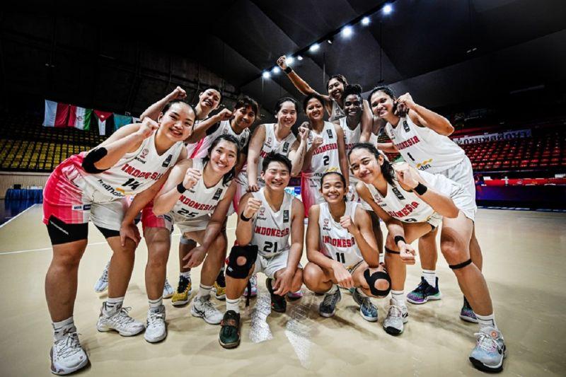 Bantai Iran, Timnas Basket Putri Indonesia Melaju Semifinal Piala Asia FIBA