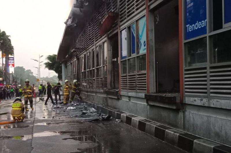 TransJakarta Siapkan Halte Tendean Sementara usai Kebakaran