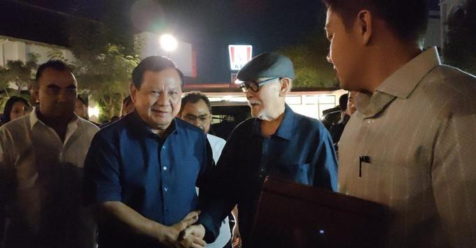 Prabowo Disapa Eks Mentan Amran Sulaiman: Assalamualaikum Calon Presiden yang Dihormati