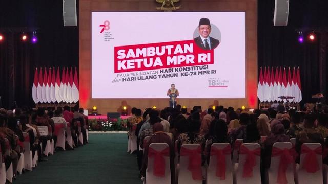 Amanat Ketua MPR RI Jelang Pemilu 2024: Jauhkan Politik Identitas!